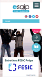 Mobile Screenshot of esaip.org